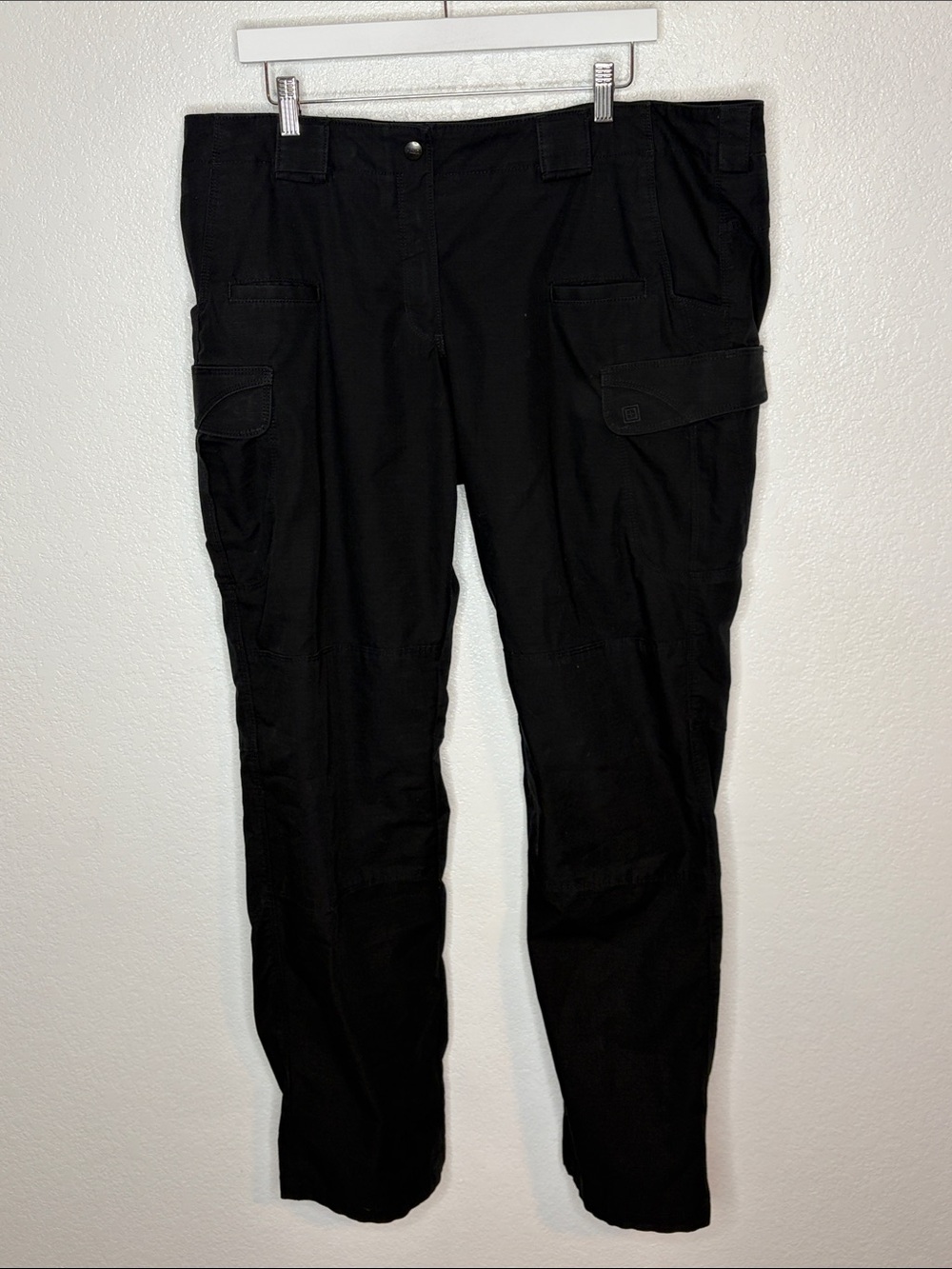 5.11 Tactical Black Ripstop Tactical Gear Multi Pocket Pants Size 20 Long